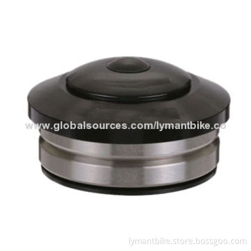 Bicycle Headset, Made of Aluminum, Semi-Integrated, Thread-less for MTB and Road Bikes